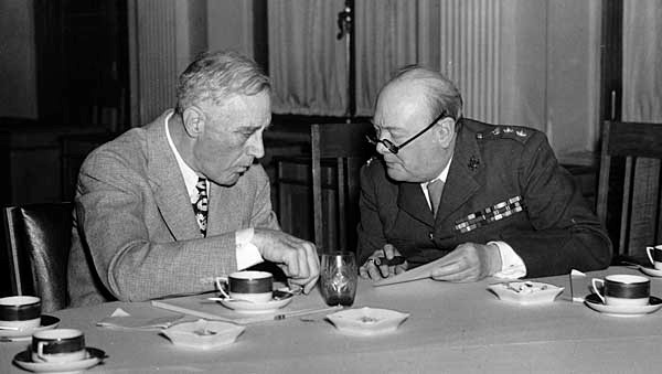 Churchill and Roosevelt